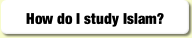 How do I study Islam?.